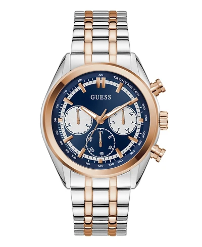 Guess Men's Two-Tone Multi-function Watch, 44mm