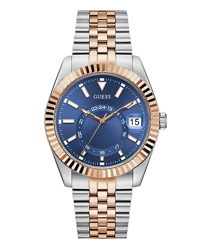 Guess Men's Two-Tone Multi-function Date Watch, 42mm