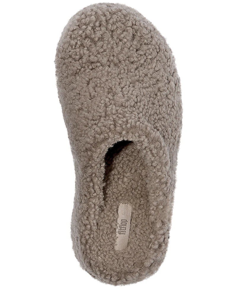 FitFlop Women's Shuv Curly-Shearling Clogs