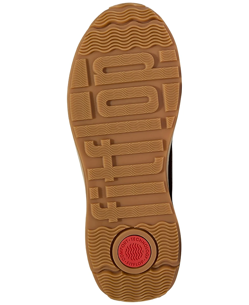 FitFlop Women's F-Mode Flow Shearling-Mix Sneakers