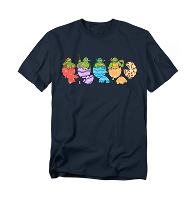 Logovision Men's Teenage Mutant Ninja Turtles Easter Line Up T-Shirt
