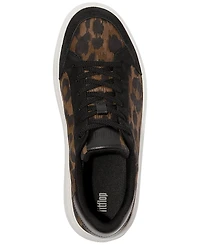 FitFlop Women's Rtg Leopard Suede Sneakers