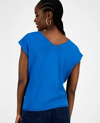 I.n.c. International Concepts Women's Cap-Sleeve Sweater, Macy's Exclusive