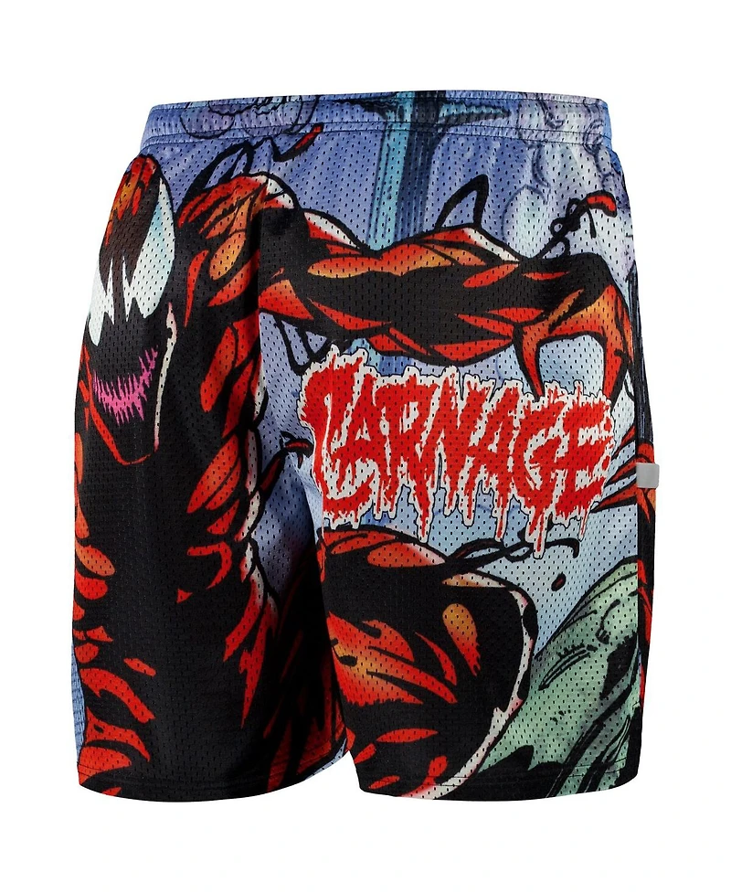 Chalk Line Men's Blue Venom Absolute Carnage 1 Retro Shorts