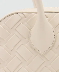 Mango Women's Braided Bowling Bag