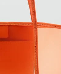 Mango Women's Semi-Transparent Shopper Bag