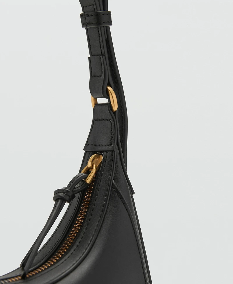 Mango Women's Oval Shoulder Bag