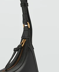 Mango Women's Oval Shoulder Bag