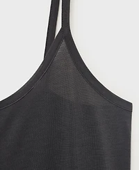 Mango Women's Straps Micro-Modal Nightgown