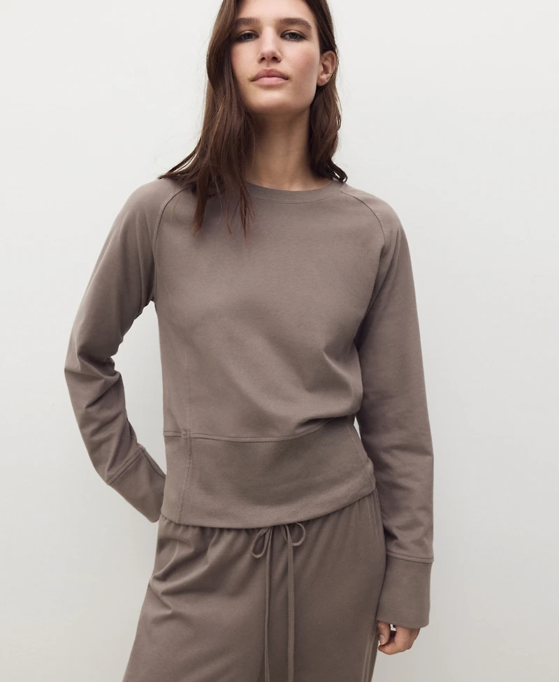 Mango Women's Soft Finish Jogger Pants