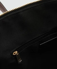 Mango Women's Double Handle Shopper Bag