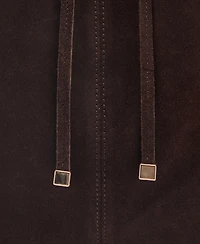 Mango Women's Suede Shopper Bag