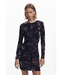 Desigual Women's Ruched mini dress