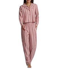 Tommy Hilfiger Women's Long Sleeve Top and High-Waist Pant Set