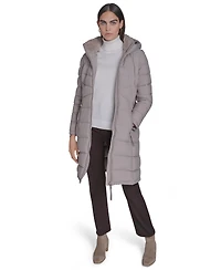 Calvin Klein Women's Hooded Puffer Coat