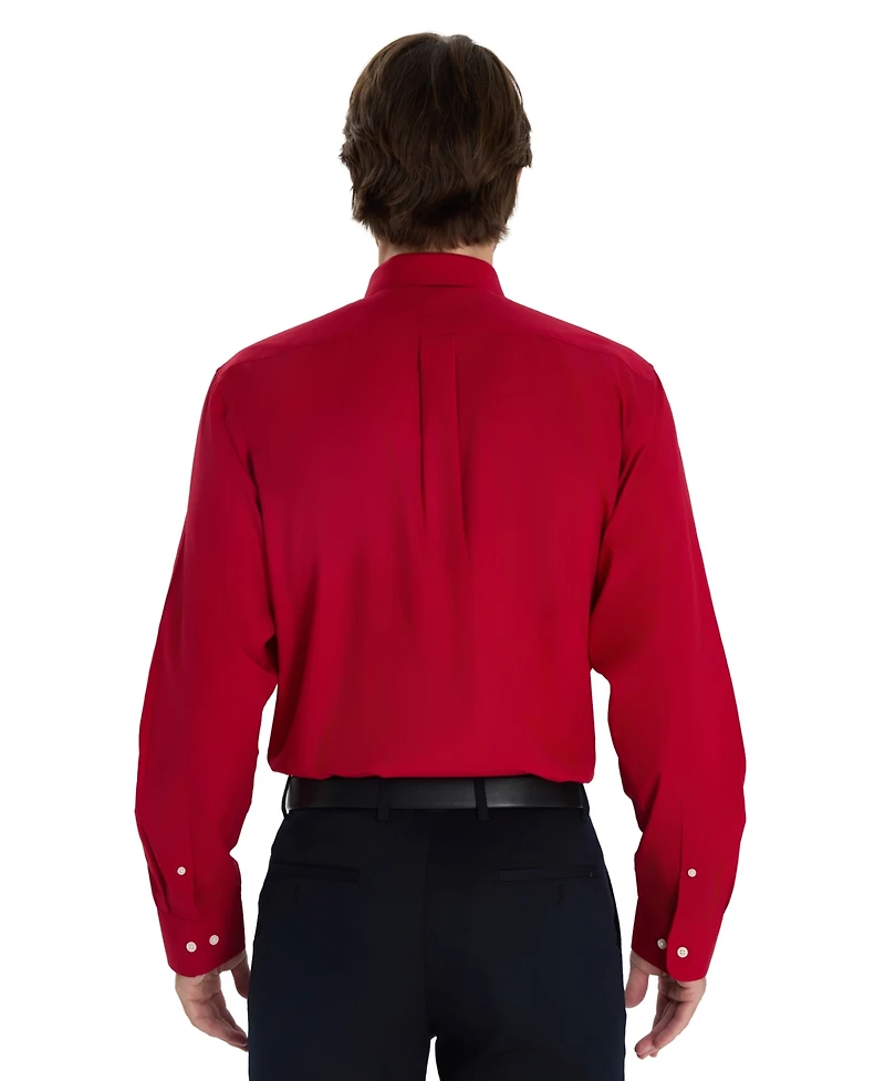 Club Room Men's Regular Fit Solid Dress Shirt, Macy's Exclusive