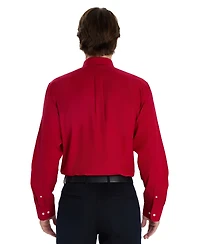 Club Room Men's Regular Fit Solid Dress Shirt, Macy's Exclusive