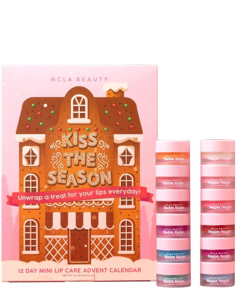 Ncla Beauty 12-Pc. Kiss The Season Mini Lip Care Advent Calendar Set