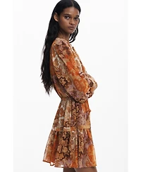 Desigual Women's Boho Paisley Dress