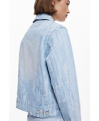 Desigual Women's Denim jacket with pockets