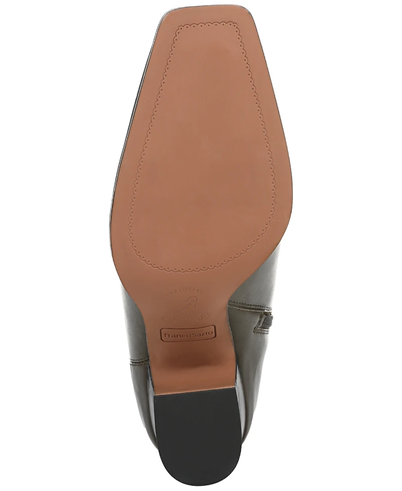 Franco Sarto Women's Jonie Square Toe Zip Tall Boots