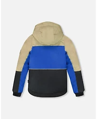 Deux par Boy Two-Piece Play Snowsuit Bright Yellow Green
