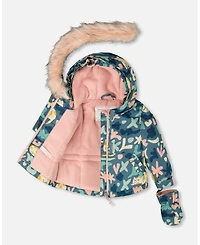 Deux par Toddler Two-Piece Play Snowsuit Dusty Pink - Baby|Toddler
