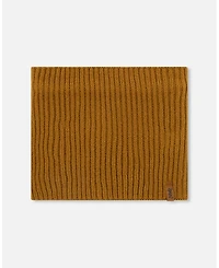Deux par Boy Mid-Season Knit Neck Warmer Brown Pecan - Toddler|Child