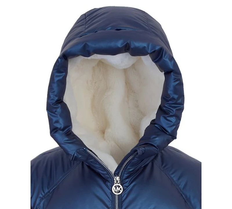 Michael Kors Big Girls Hooded Puffer Jacket