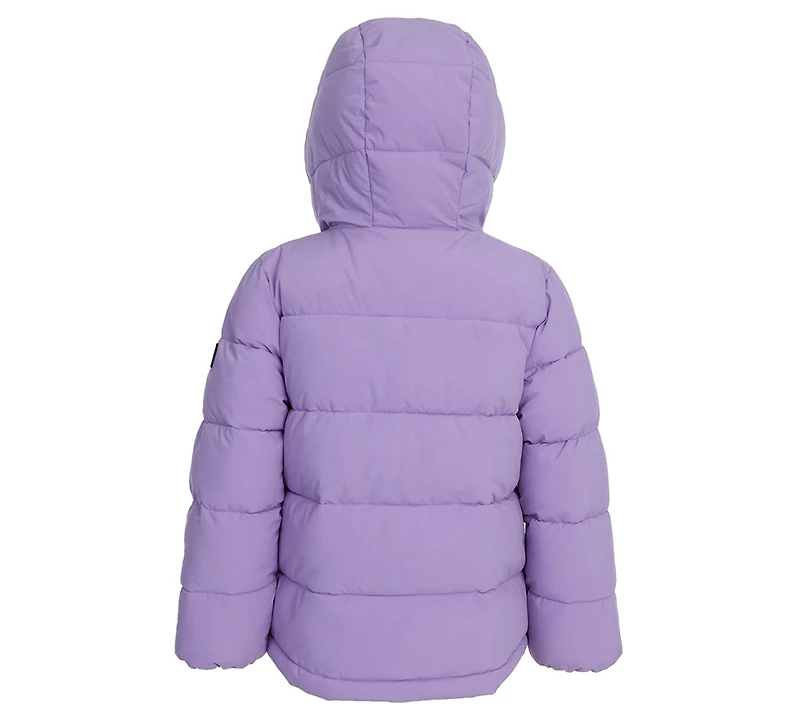 Bcbg Toddler and Little Girls Berber Lined Puffer Jacket