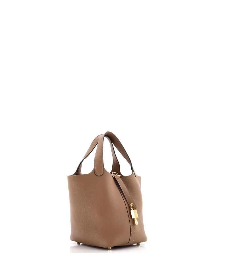 Pre-Owned Hermes Pm Picotin Lock Bag Maurice