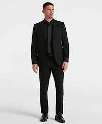 Perry Ellis Men's Dobby Louis Slim Fit Suit Pants