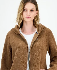 Nautica Jeans Women's Zippered Fleece Jacket
