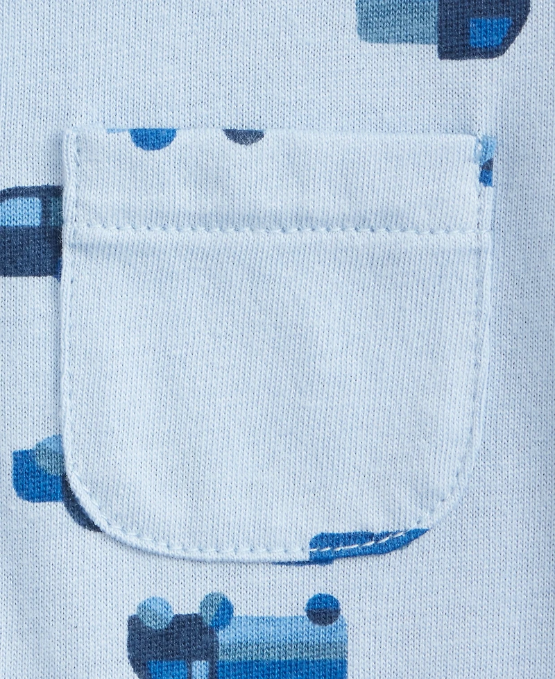 First Impressions Baby Boys (0-24) Geo Trucks Sunsuit, Macy's Exclusive