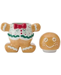Winterberry Gingerbread Man Cookie Jar