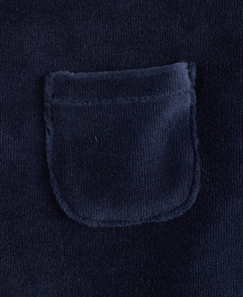 First Impressions Baby Boys Solid Velour Top, Macy's Exclusive