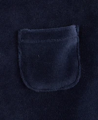 First Impressions Baby Boys Solid Velour Top, Macy's Exclusive