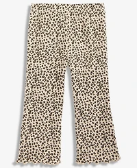 First Impressions Baby Girls Leopard-Print Rib Pants, Macy's Exclusive
