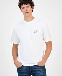 Lacoste Men's Printed Crewneck T-Shirt