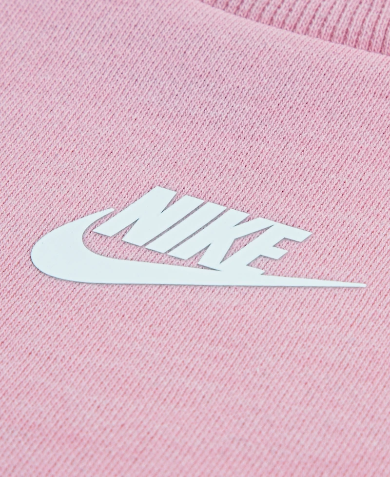 Nike Toddler Girls 2-Piece Solid Crewneck Top and Leggings Set