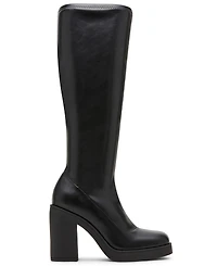 Madden Girl Women's Dreammerr Stretch Knee-High Block-Heel Boots