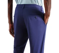 Sport Travel Performance Straight Fit Flat Front Pants