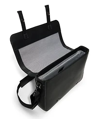 Ted Baker Irvine Pebbled Magnetic Snap Messenger Bag