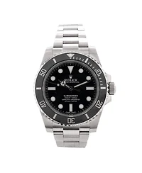 Pre-Owned Rolex Oyster Perpetual Submariner Automatic Watch in Stainless Steel and Cerachrom 40mm