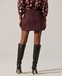 Astr the Label Women's Laudine Mid-Thigh Skirt