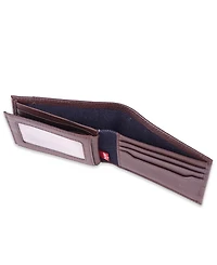 Levi's Men's Extra-Capacity Corded Cover Bi-Fold Wallet