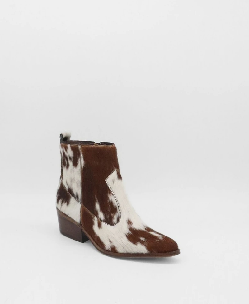 Stivali New York Women's Nomad Cowhide Leather Cowboy Booties
