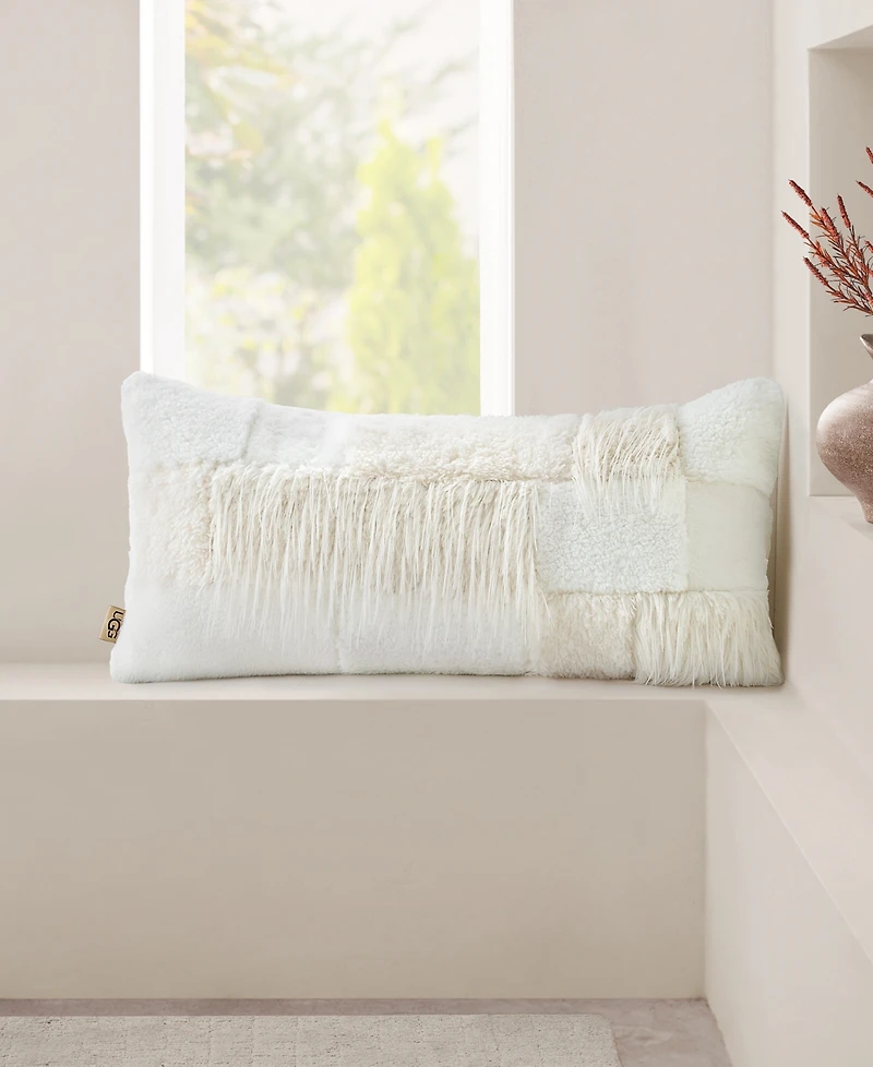 Ugg Corben Patchwork Decorative Pillow, 14" x 30"