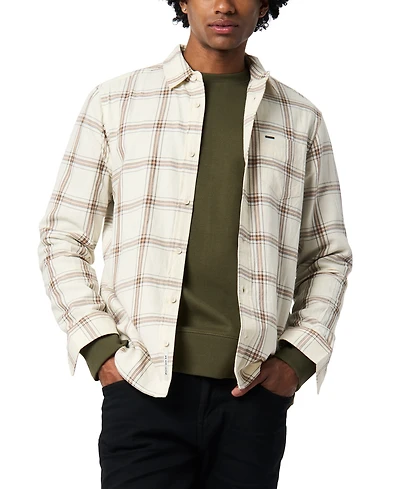 Buffalo David Bitton Men's Sago Regular Fit Plaid Pattern Shirt