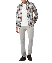 Buffalo David Bitton Men's Kobalt Ringer Regular Fit Knit T-Shirt